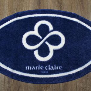 купить Коврик для ванной Marie Claire - Sally темно синий овал 66x107