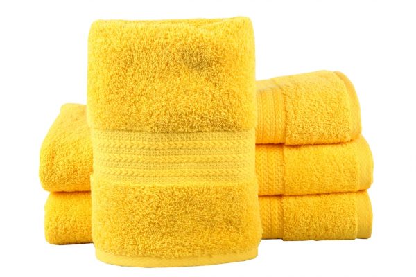 купить Махровое полотенце RAINBOW желтое