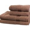 купить Махровое полотенце RAINBOW коричневое 37646
