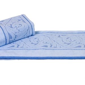купить Махровое полотенце Sultan голубое