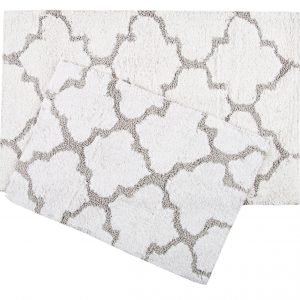 купить Набор ковриков Irya - Bali beyaz белый 50x80|45x60