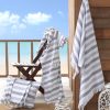 купить Пляжное полотенце STRIPE 70x140см серое 38270