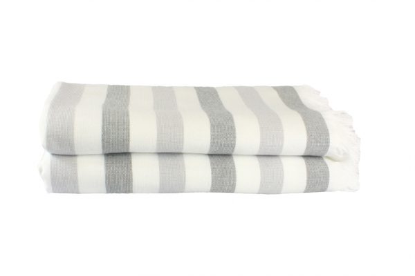 купить Пляжное полотенце STRIPE 70x140см серое