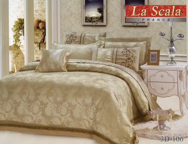 купить Шелковое постельное белье La Scala 3D-106