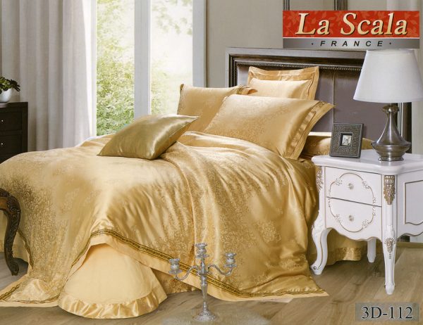 купить Шелковое постельное белье La Scala 3D-112
