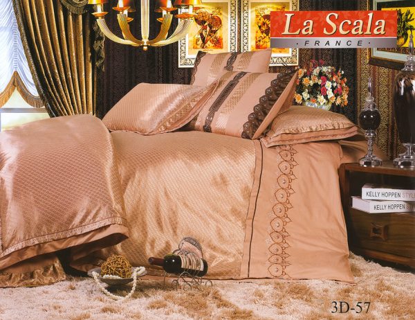 купить Шелковое постельное белье La Scala 3D-57