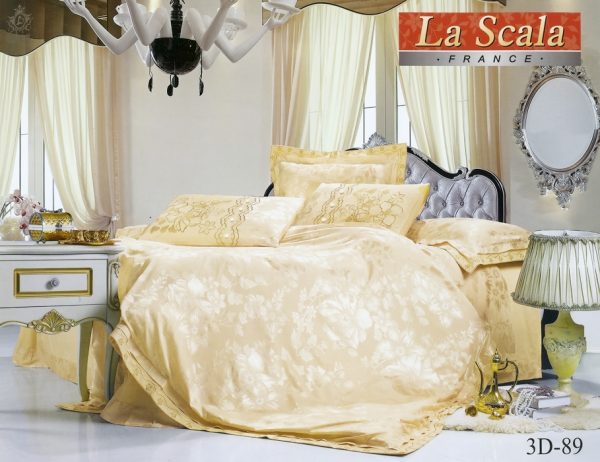 купить Шелковое постельное белье La Scala 3D-89