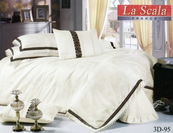 купить Шелковое постельное белье La Scala 3D-95
