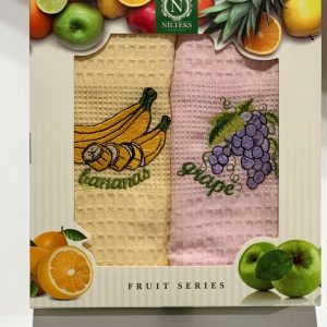 купить Набор кухонных полотенец Nilteks Fruit Series V01 40x60 2 шт