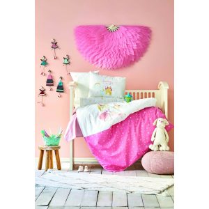 купить Постельное белье для младенцев Karaca Home - Lovable pudra 2020-2 Розовый фото