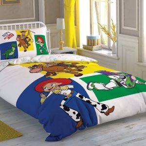 купить Детское постельное белье TAC Disney DH Toy Story 4 Adventure Синий|Желтый фото