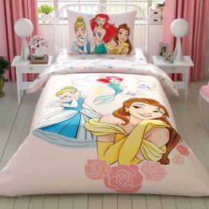 купить Детское постельное белье TAC Princess Girl Power Розовый фото