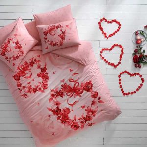 купить Светящееся постельное белье TAC Roses Розовый фото