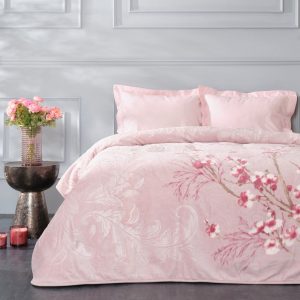 купить Плед Karaca Home - Sakura gul kurusu розовый