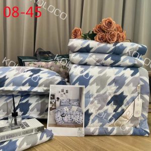 купить Постельное белье SUMMER с легким одеялом bt-383186 Голубой фото