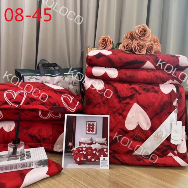 купить Постельное белье SUMMER с легким одеялом bt-382916 Красный фото