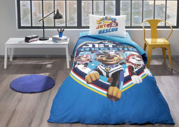 купить Подростковое постельное белье Disney TAC Paw Patrol Jet Ранфорс Синий фото
