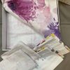 купить Постельное белье TAC Clematis Сатин-Digital Кремовый|Розовый фото 124705
